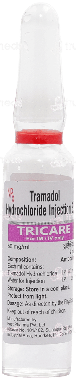 Tricare 100 Mg Injection 2 Ml